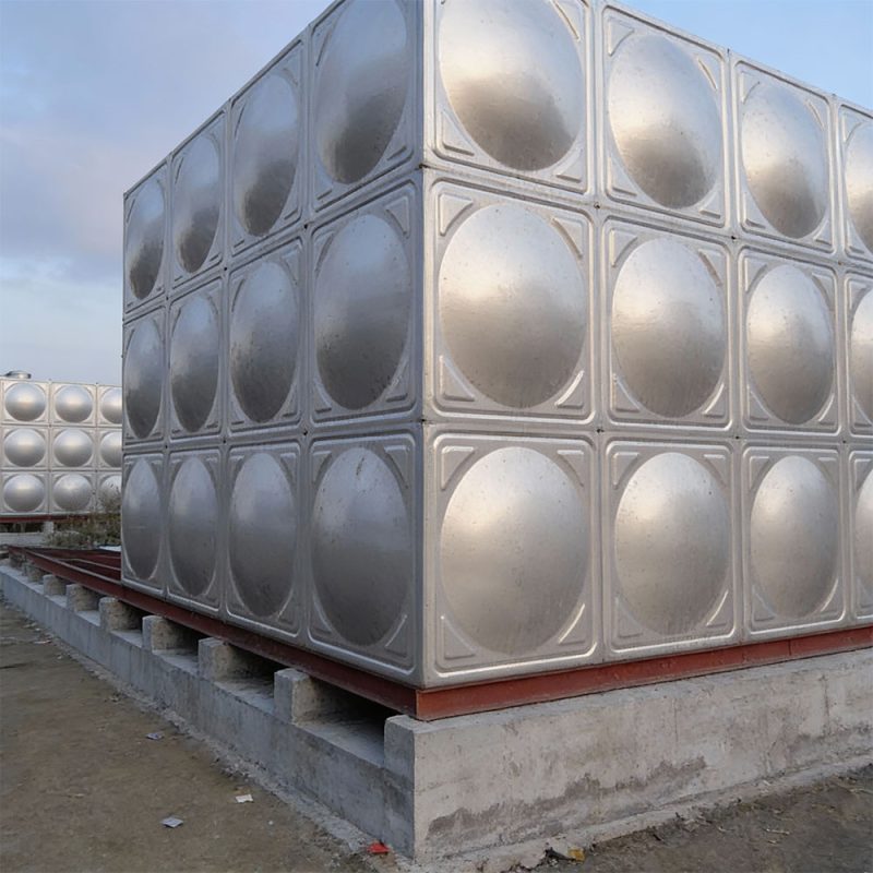 8f112b838a7e563e5658729129f550f2f737392389d26db52bbc992318ea36bb-(1) Rectangular Stainless Steel Water Tank Custom Water Storage Tank pictures & photos