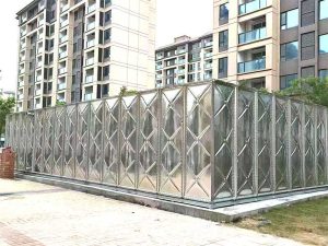 arge Sectional Square Water Tank for Residential Buildings
