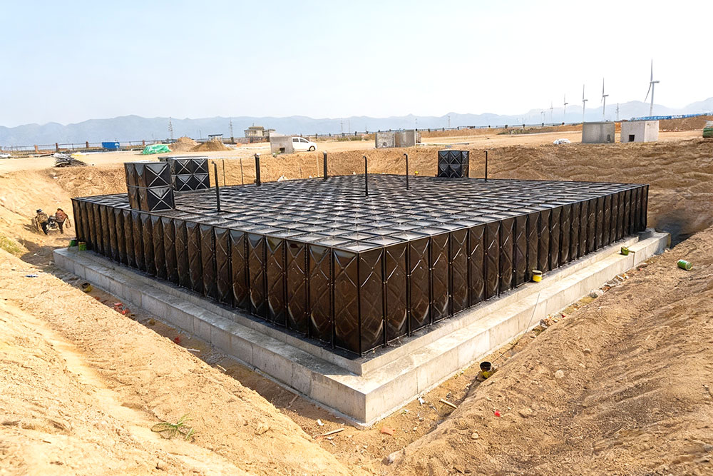 Large GSC underground water tank