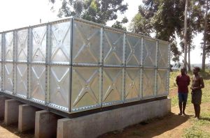 Customized Square Sectional Water Tank for African customers