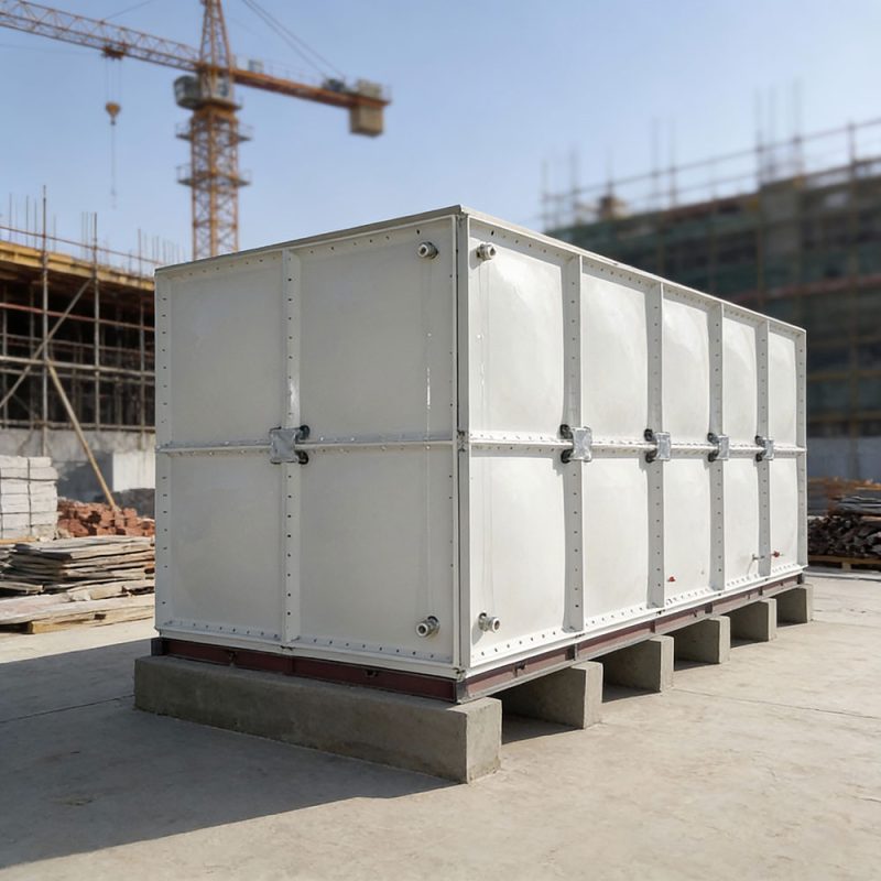 Construction site water tank Construction site water tank