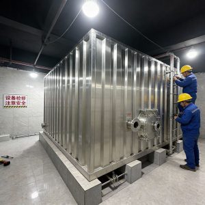 Routine maintenance of stainless steel ribbed water tanks in residential communities Routine maintenance of stainless steel ribbed water tanks in residential communities