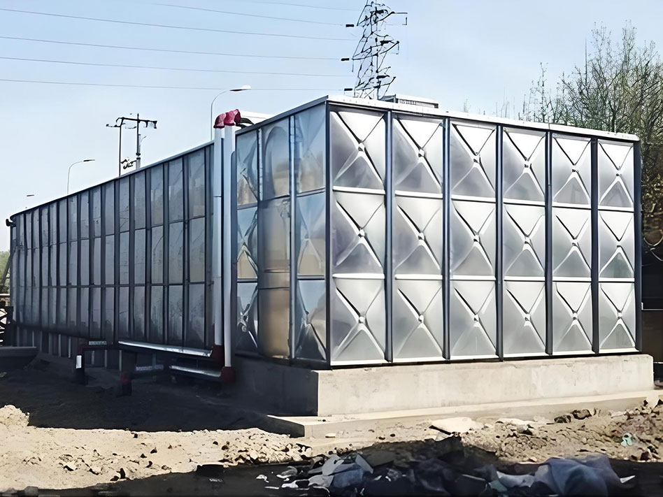 galvanized water tank