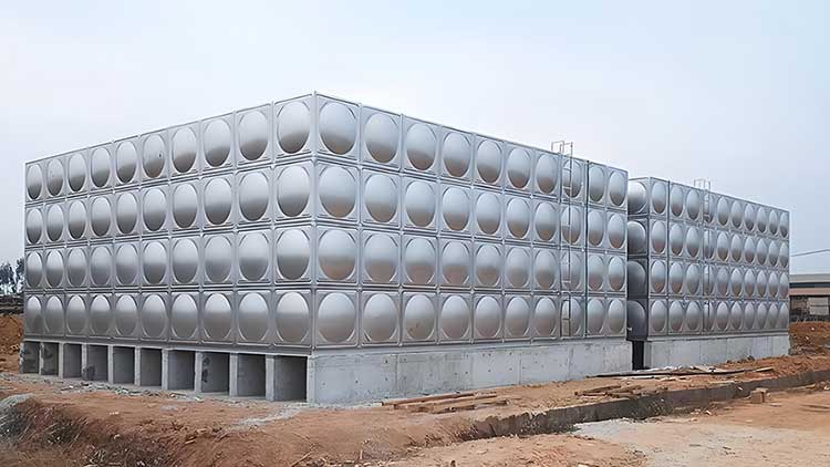 Stainless Steel Water Tank Installation Project