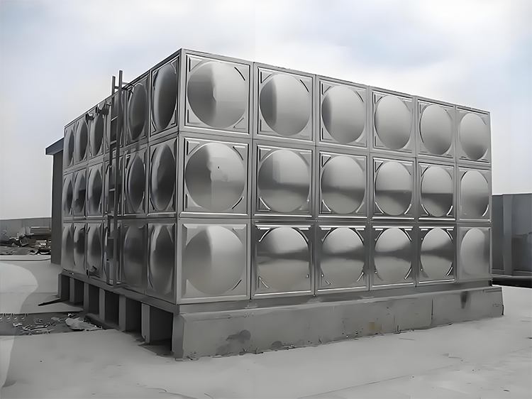 Stainless Steel Water Tank Installation Project