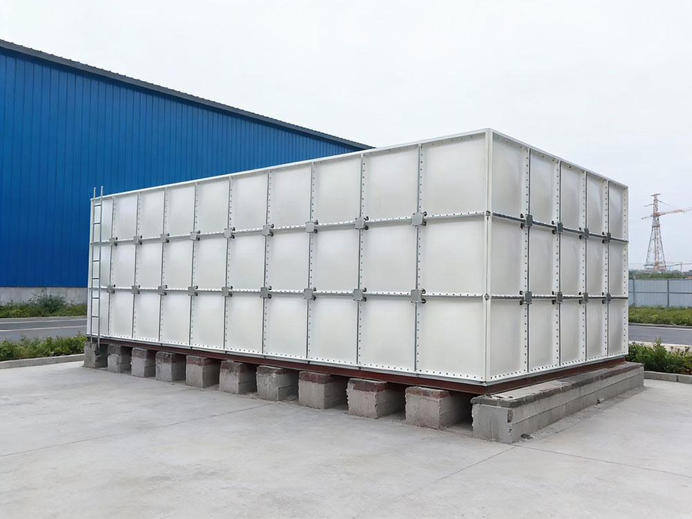 Factory custom fiberglass emergency water tank for production