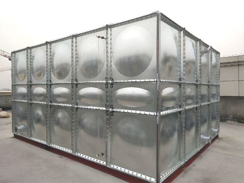 Customized Rectangular Bolted Stainless Steel Water Tank Customized Rectangular Bolted Stainless Steel Water Tank