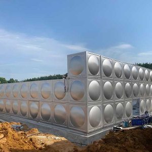 Square Modular Stainless Steel Panel Tank – Industrial & Durable Square Modular Stainless Steel Panel Tank – Industrial & Durable