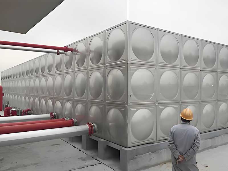 Welded Stainless Steel Water Tank Panels – Modular Factory Solution