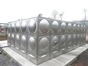 Modular Square Stainless Steel Water Tank – Panel System