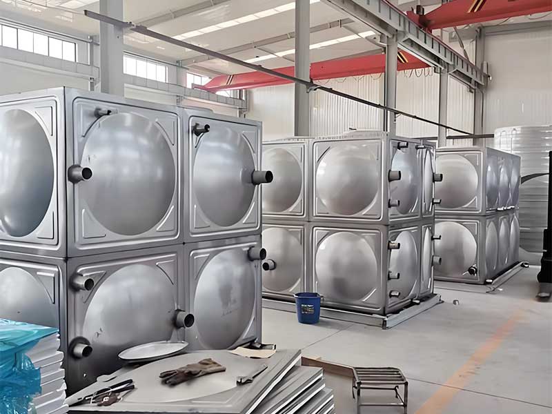 Factory-Made Stainless Steel Panel Water Tank – Modular & Square