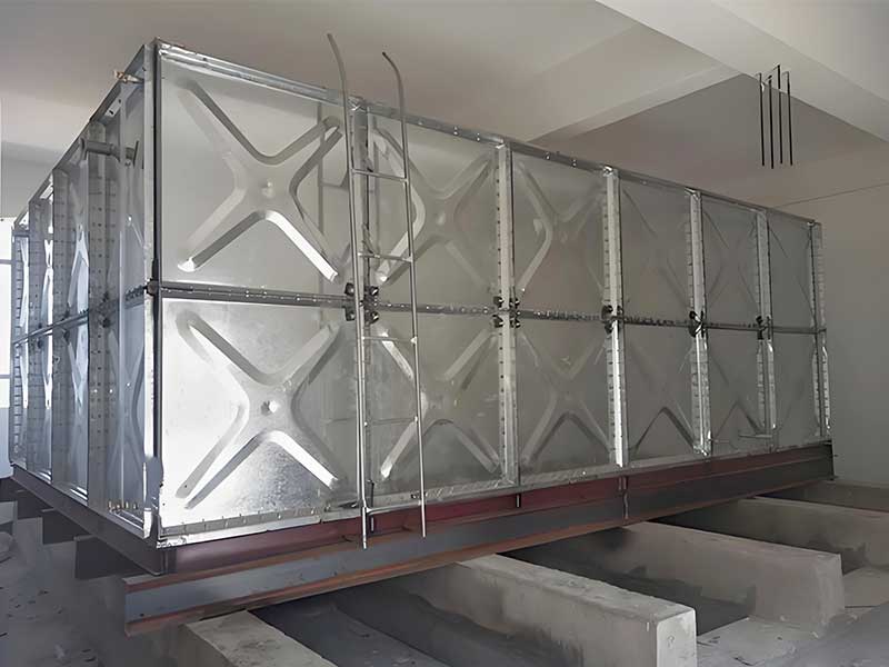 Large Capacity Hot-Dip Galvanized Sectional Water Tank