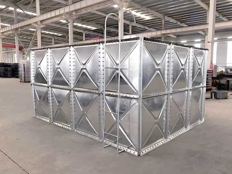 Modular Hot-Dip Galvanized Panel Water Tank
