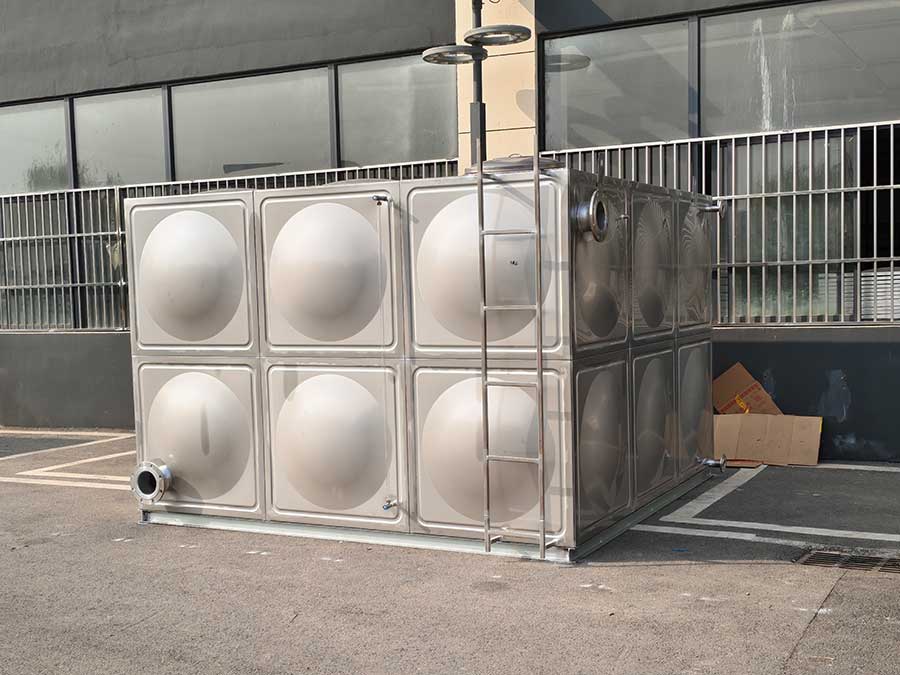 Custom Stainless Steel Water Tank (3m × 3m × 2m) | Factory Direct Modular Tank Delivery