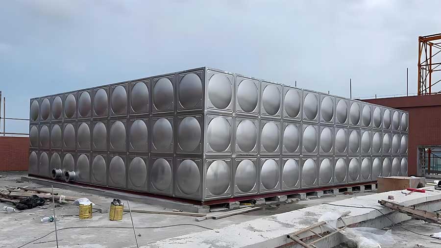 civil defense water tank system