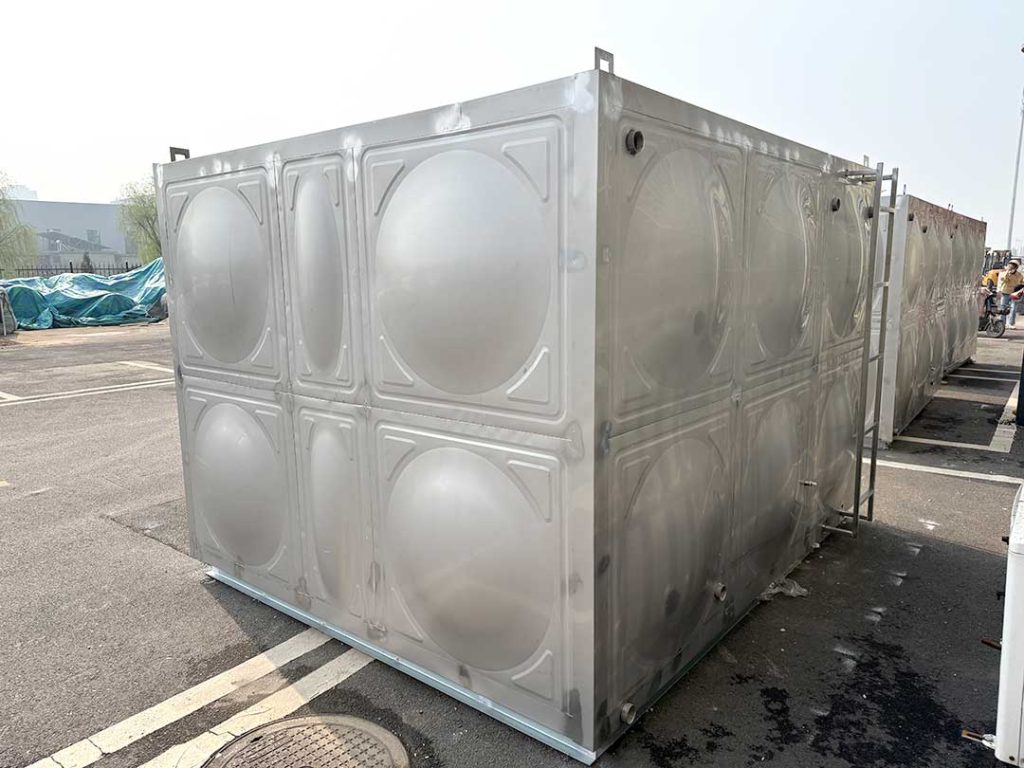 hot water storage tank for residential complexes