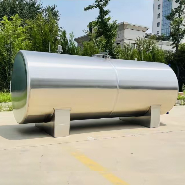 horizontal truck-mounted stainless steel storage tank horizontal truck-mounted stainless steel storage tank