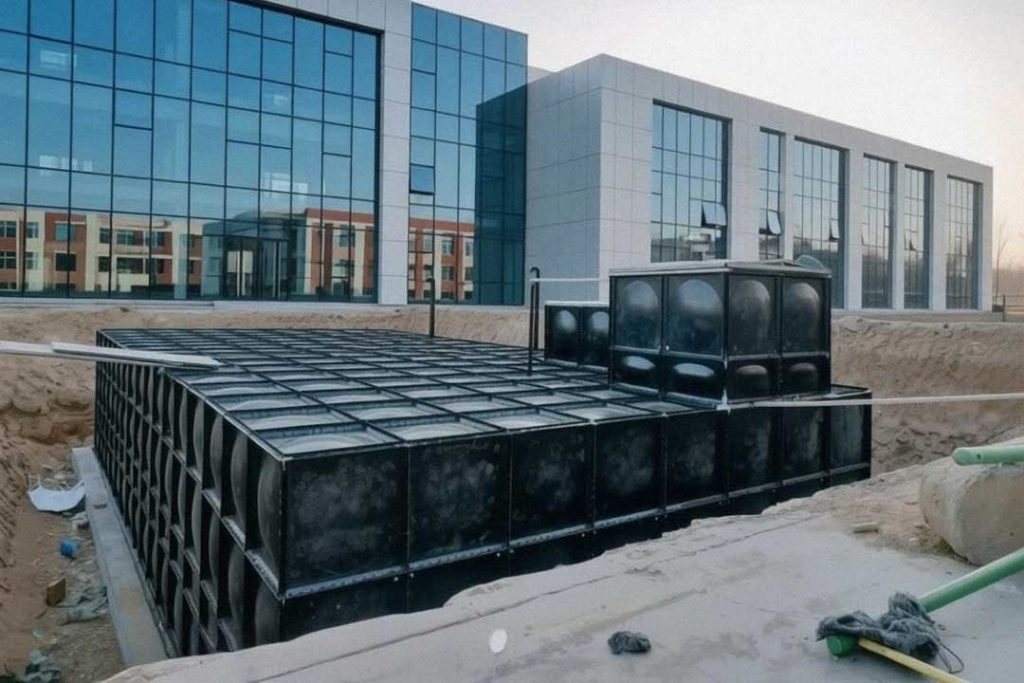BDF Composite Underground Water Tank Solution for Modern Commercial Parks
