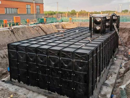 Modular BDF Underground Water Storage Solution for Commercial, Industrial, and Fire Protection Applications