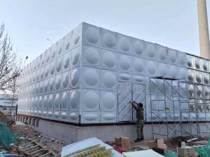 Galvanized Water Tank + Insulation Project Case Study