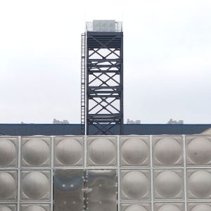 Galvanized steel and stainless steel modular water tank tower customization Galvanized steel and stainless steel modular water tank tower customization