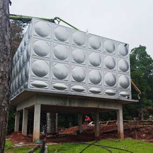 SUS304 Stainless Steel Water Tank for Southeast Asia Resort Integrated Water Supply Project SUS304 Stainless Steel Water Tank for Southeast Asia Resort Integrated Water Supply Project