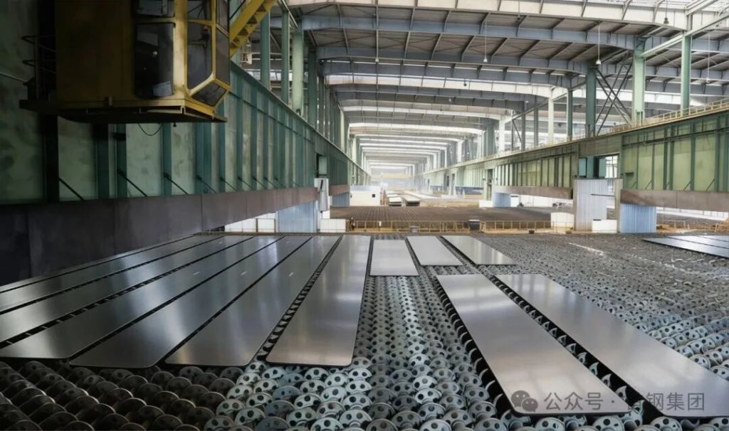 Chinese high-end steel applied in wind power, shipbuilding, aerospace, and new energy equipment manufacturing.