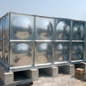 Fire emergency water tank for a decorative materials factory Fire emergency water tank for a decorative materials factory