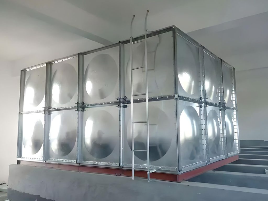 Modular Galvanized Water Tank for Warehouse Fire Protection