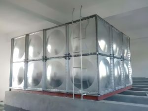 Modular Galvanized Water Tank for Warehouse Fire Protection