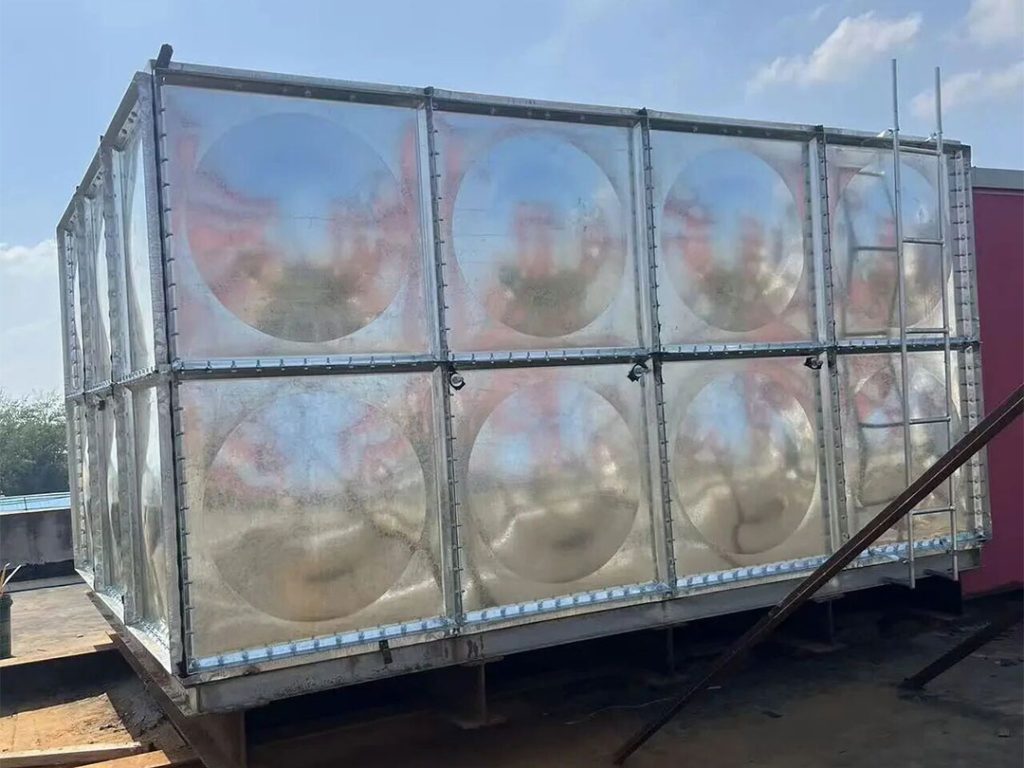 Hot-Dip Galvanized Water Tank