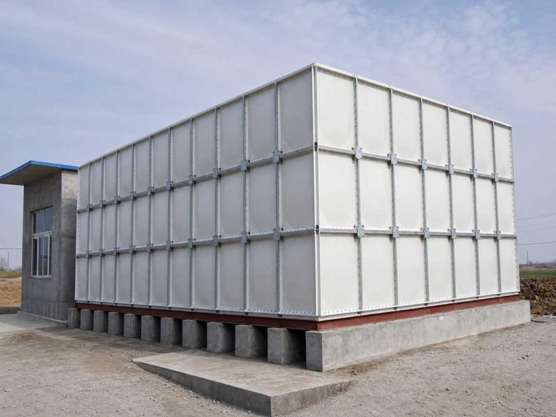 Elevated GRP Water Storage Tank for African Agricultural Projects Elevated GRP Water Storage Tank for African Agricultural Projects