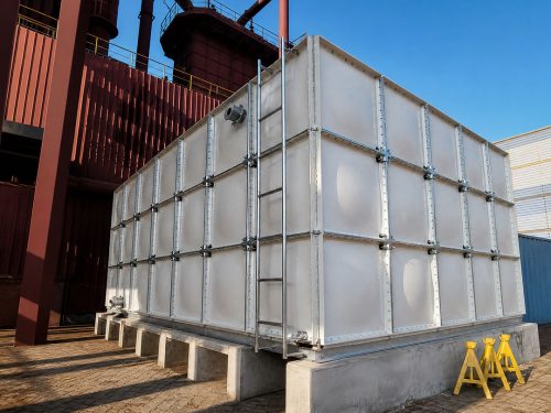 FRP Fire Emergency Water Tank for Factory Fire Protection