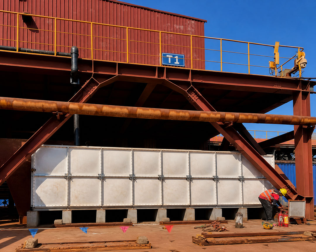 Modular Fire Water Tank for Industrial Fire Protection System