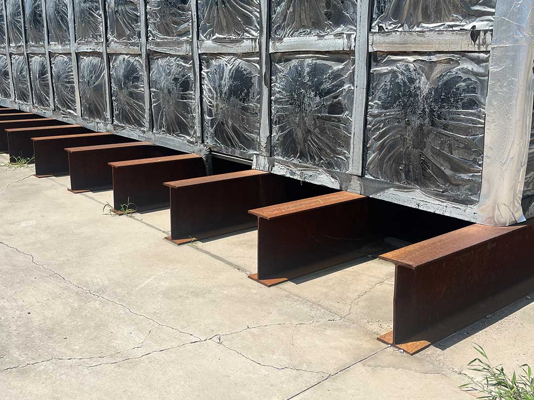Hot-Dip Galvanized Water Tank I-Beam Foundation