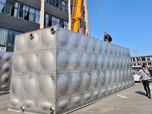 SS 304 316 Modular Welded Stainless Steel Water Tank