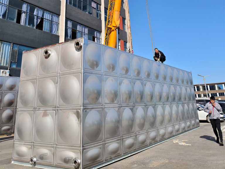 SS 304 316 Modular Welded Stainless Steel Water Tank