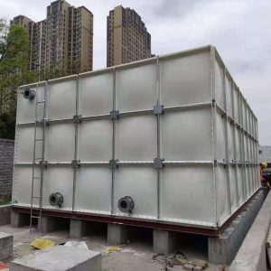 High-Rise Residential Water Storage Tank Installation