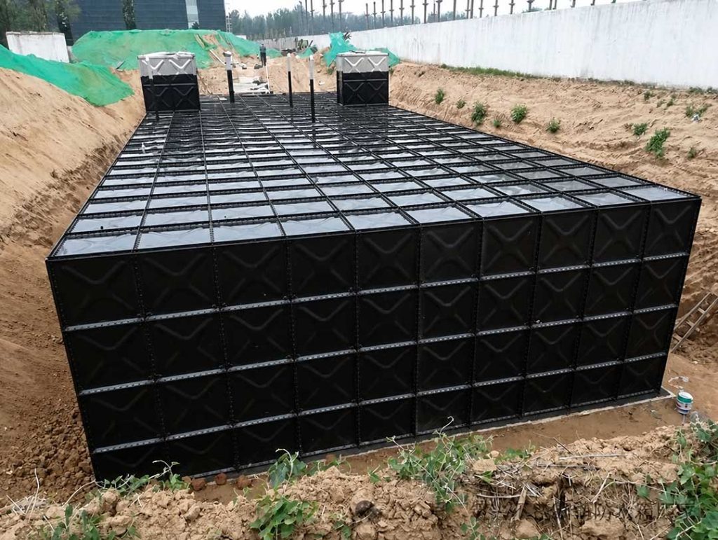 Underground GRP Water Tank for Hospitals