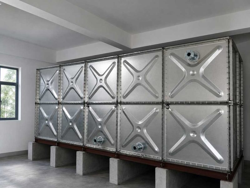 Hot-Dip Galvanized Modular Water Tank for High-Rise Residential Secondary Water Supply Hot-Dip Galvanized Modular Water Tank for High-Rise Residential Secondary Water Supply