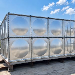 High-rise residential roof water supply hot-dip galvanized modular water tank High-rise residential roof water supply hot-dip galvanized modular water tank