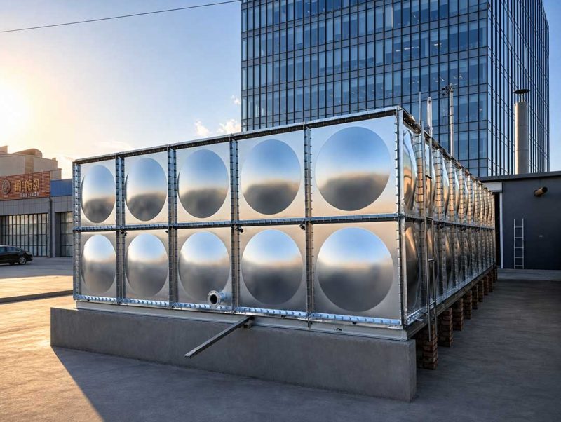 1000m³ HDG Water Tank for Building Domestic Water Supply 1000m³ HDG Water Tank for Building Domestic Water Supply