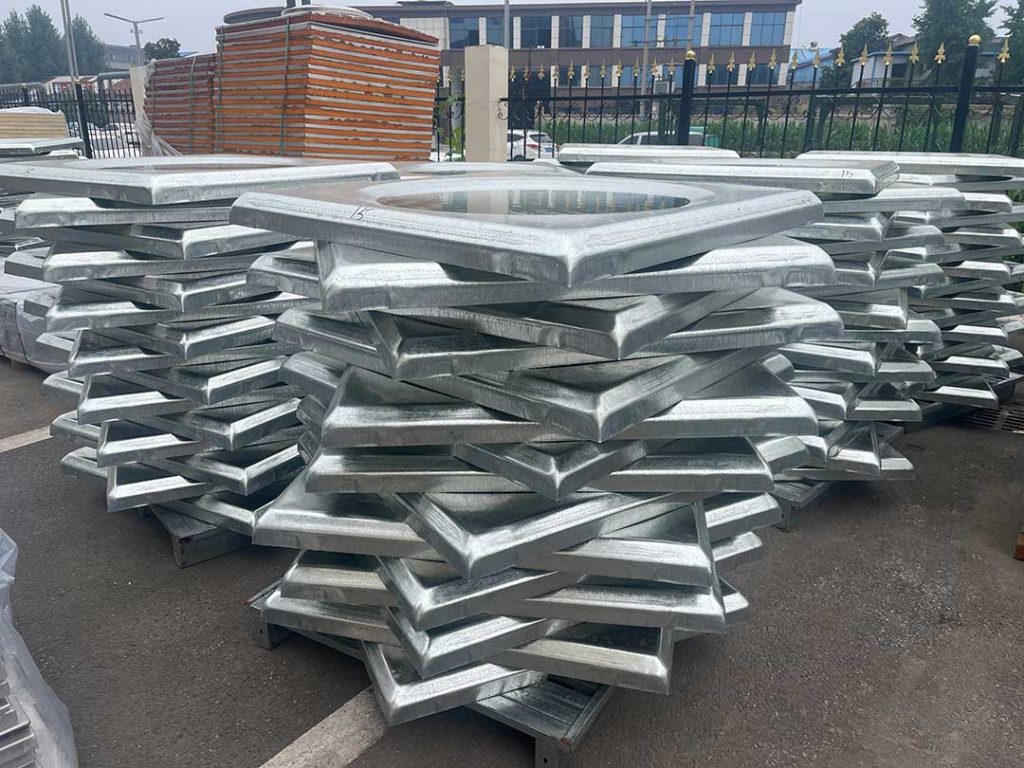 1×1m Hot-Dip Galvanized Modular Tank Panel Without Drilling Holes
