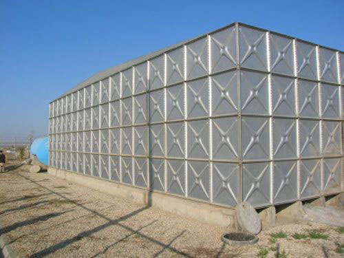 Square Modular Hot-Dip Galvanized Water Tank Square Modular Hot-Dip Galvanized Water Tank