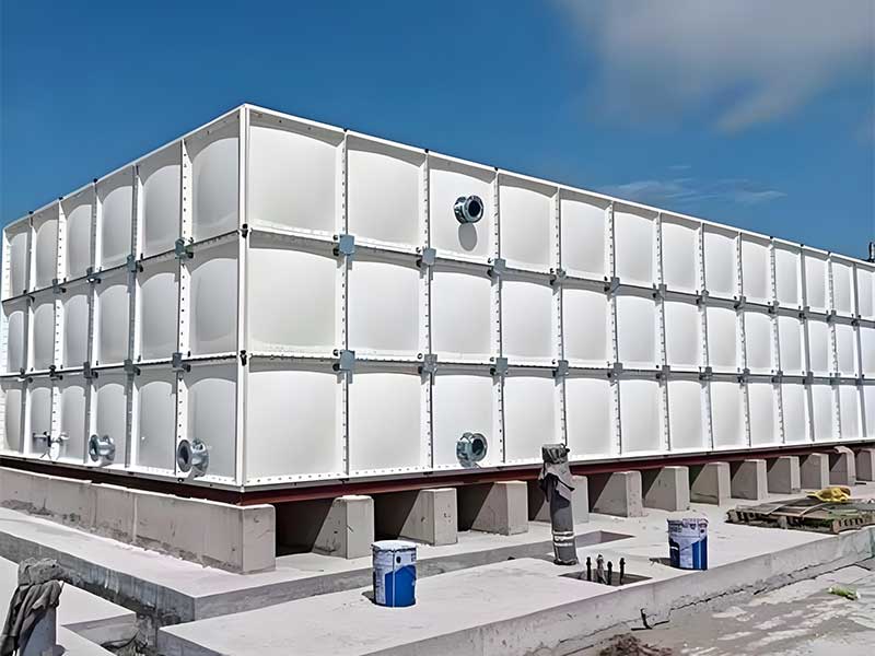 GRP Water Tank for Seawater Desalination Project