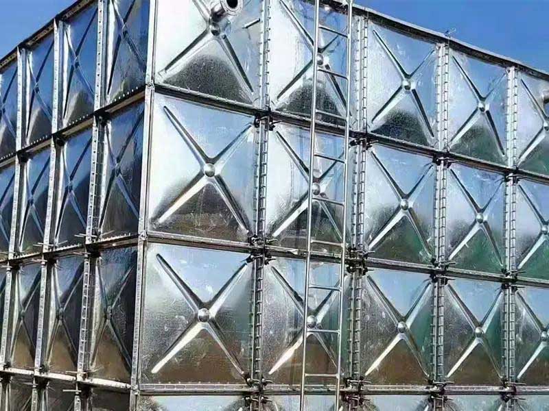 Price of Sectional Hot-Dip Galvanized Water Tanks