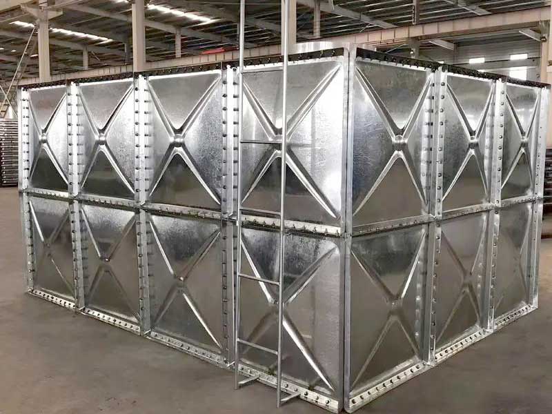How Much Does a Square Modular Hot-Dip Galvanized Water Tank Cost?