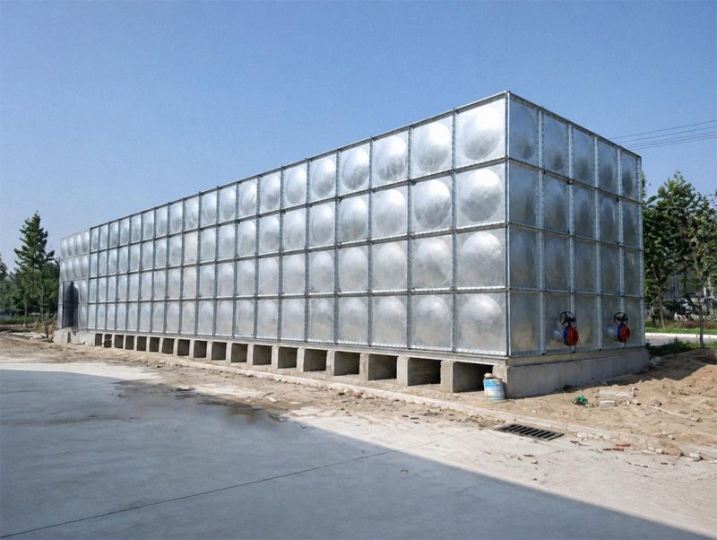 Modular Sectional Water Tanks for Water Treatment Plants Modular Sectional Water Tanks for Water Treatment Plants