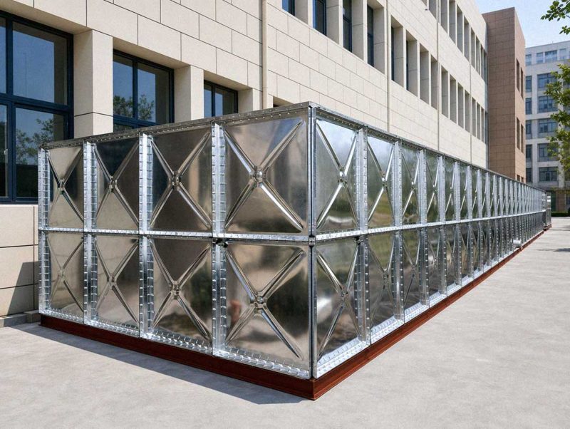 Large HDG Modular Water Tank Water Supply System for Data Centers Large HDG Modular Water Tank Water Supply System for Data Centers