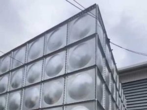 A Custom Fire Water Tank for a Southeast Asian Customer Has Been Successfully Installed